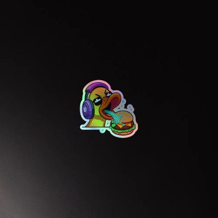 Quack Attack Holographic Sticker Sheet product image (4)