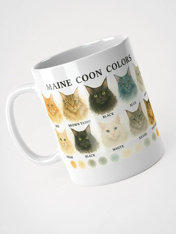 Maine Coon Colors Watercolor Mug product image (1)