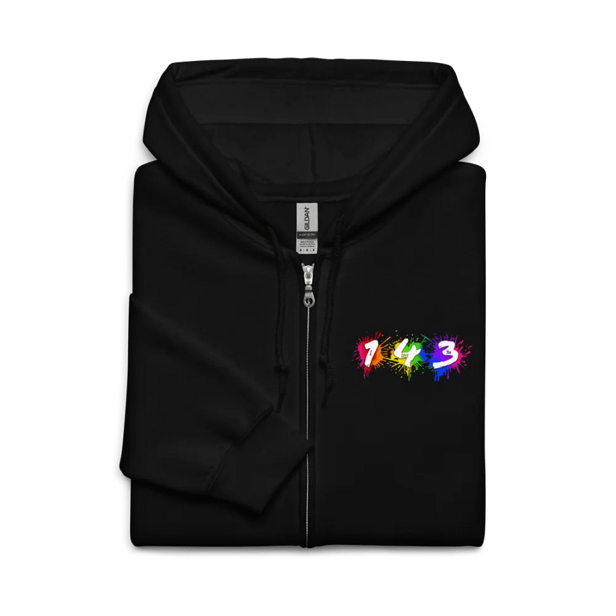 1 4 3 Zip Hoodie product image (8)