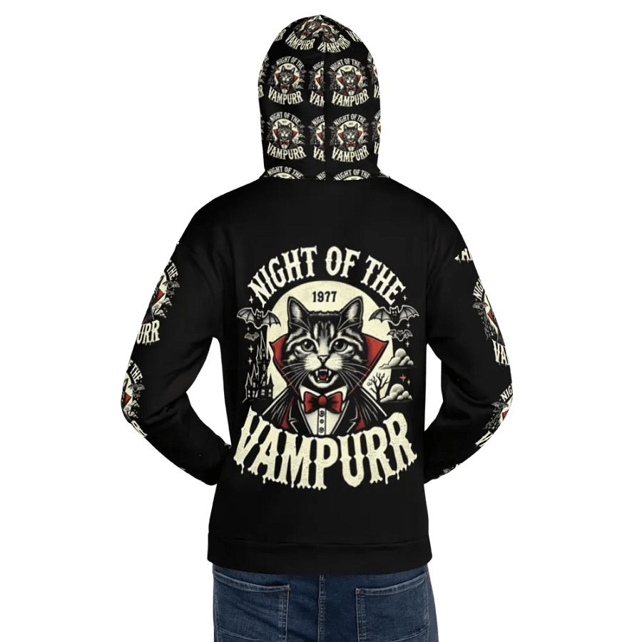 Vintage NIGHT OF THE VAMPURR - Hoodie product image (4)
