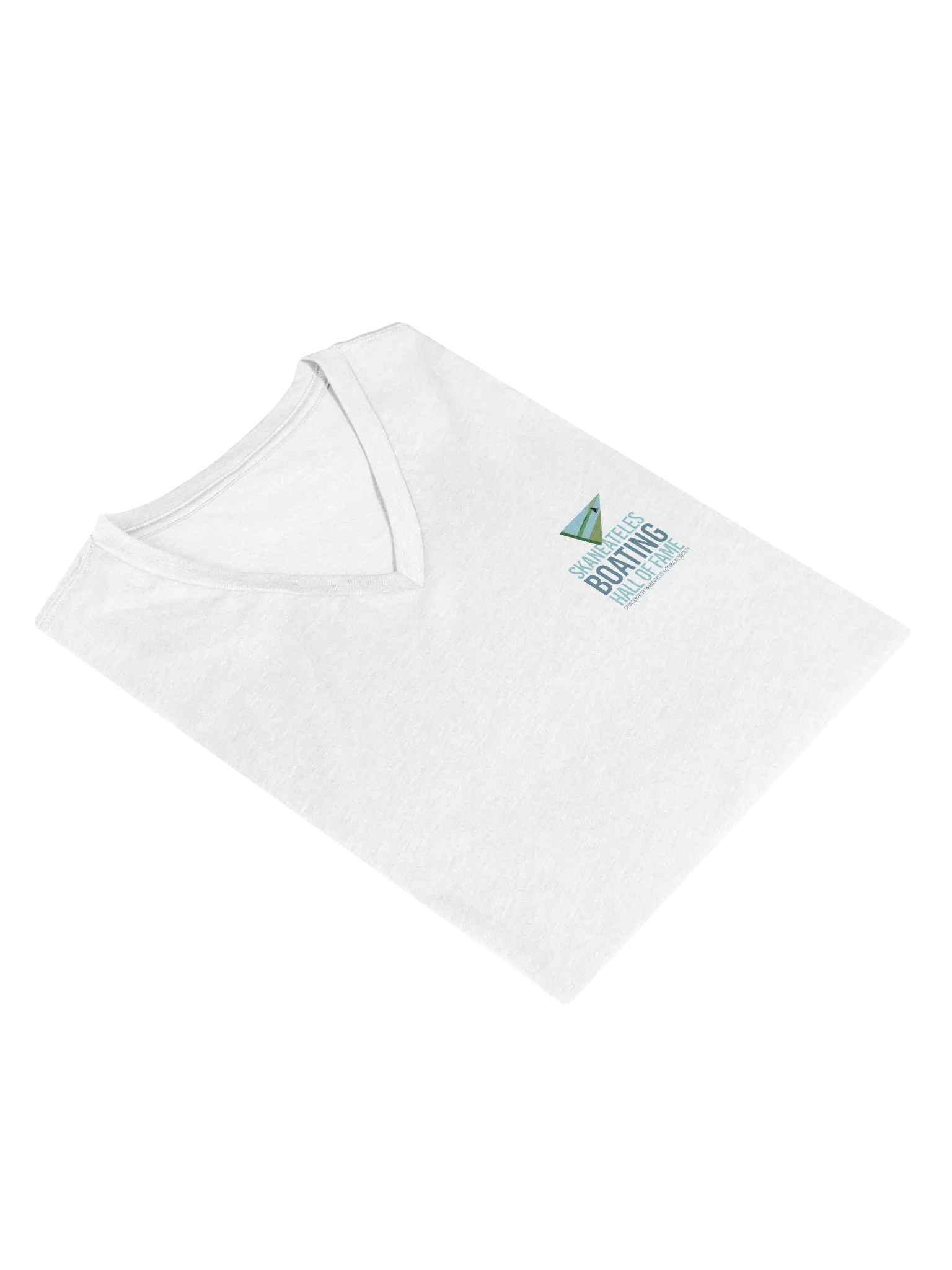 BHOF Sailboat Triangular Logo Women's V-Neck T-Shirt product image (9)