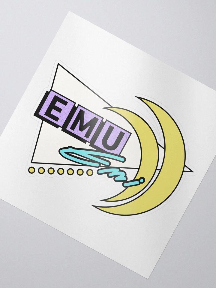 EmuEmi Logo Sticker product image (2)