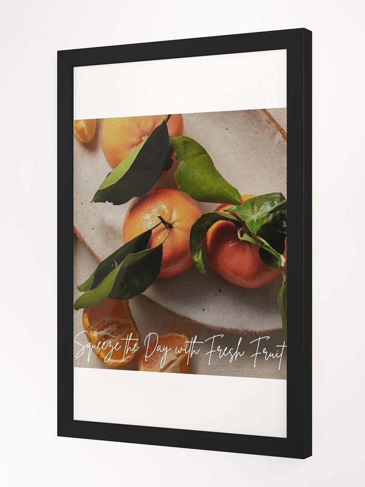 Wall Art Fruit Framed High-Quality Matte Poster (in) product image (2)