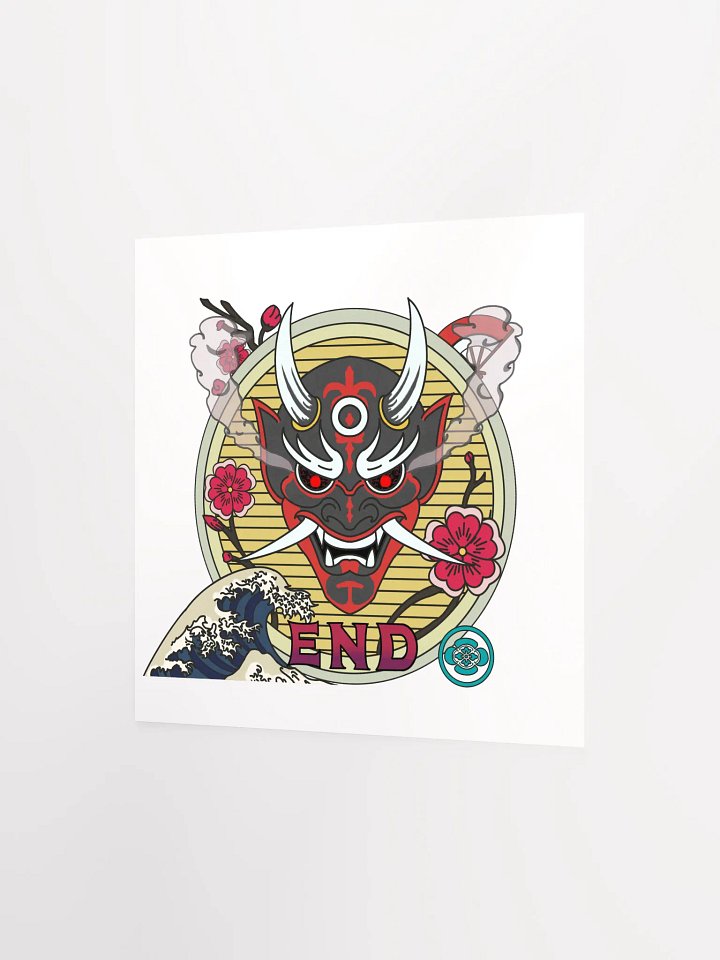 Demon Mask Zen Enhanced Matte Poster product image (7)