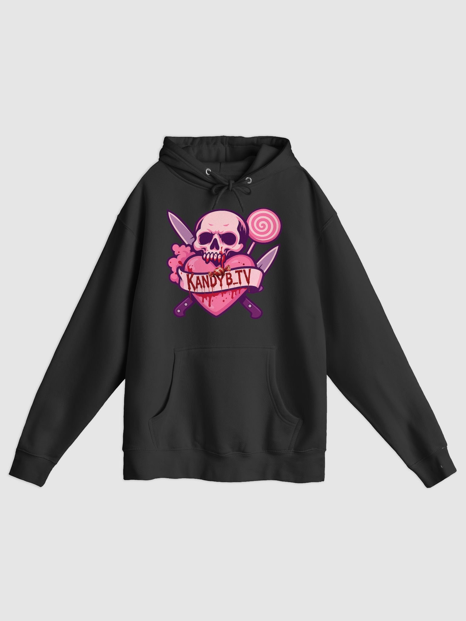KandyB_TV logo hoodie WOMENS product image (1)
