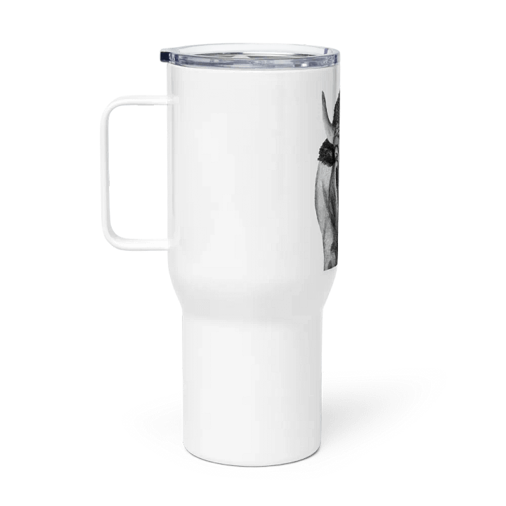 Bison Drawing Travel Cup product image (1)