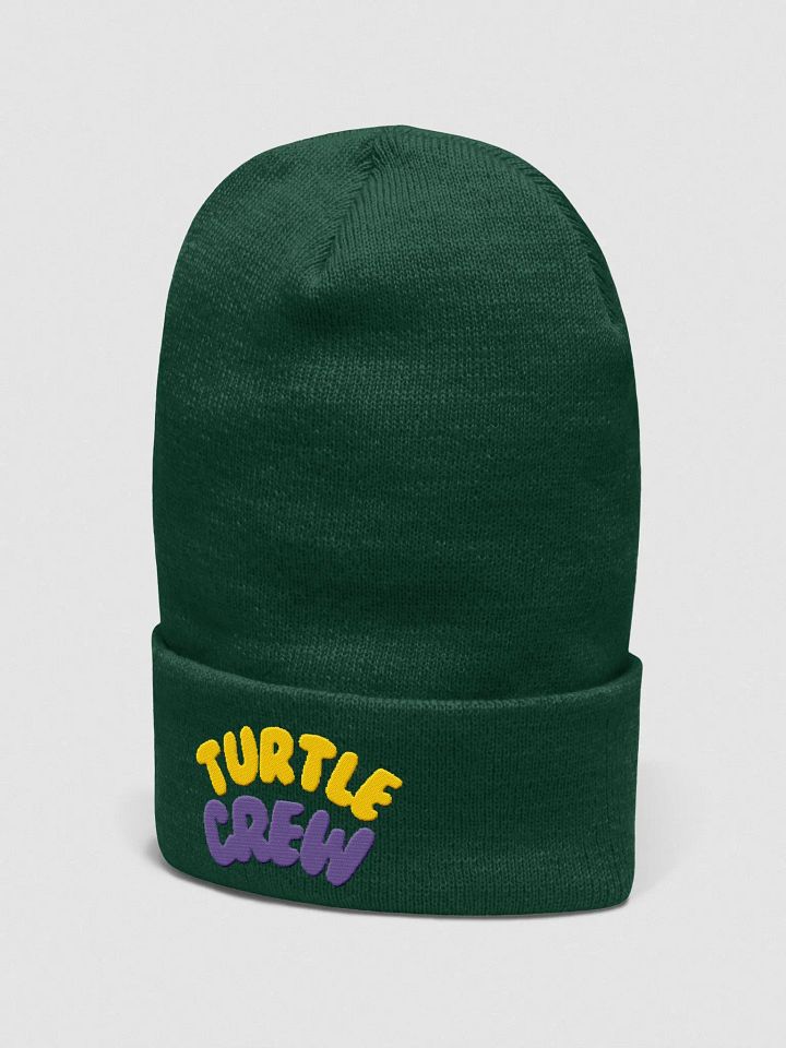 Green Turtle Crew Winter Beanie product image (2)