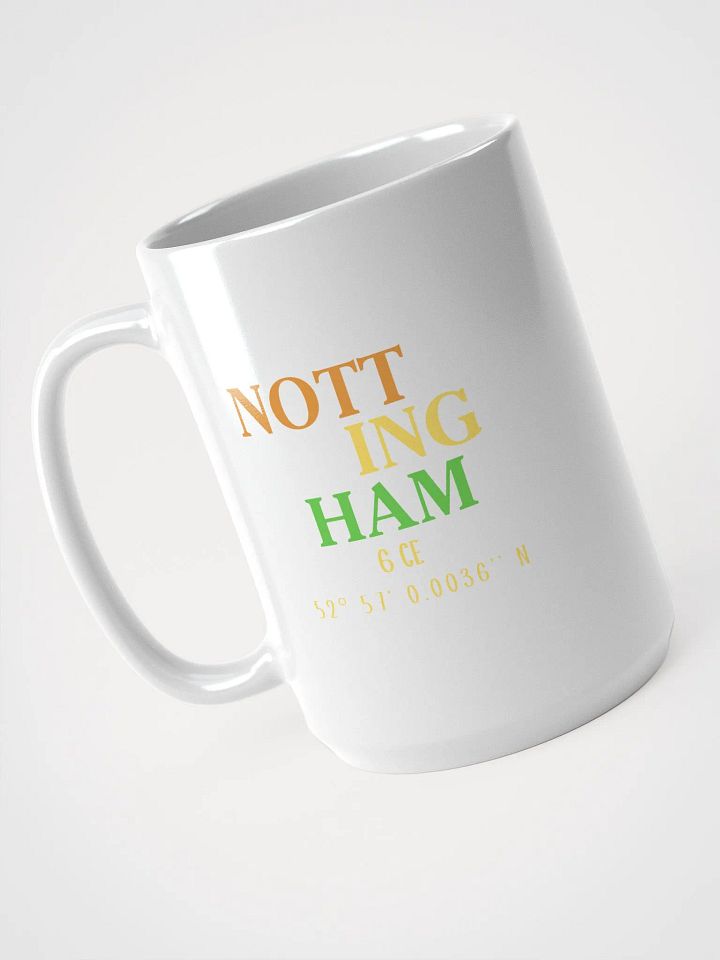 Nottingham Coordinates Mug product image (1)