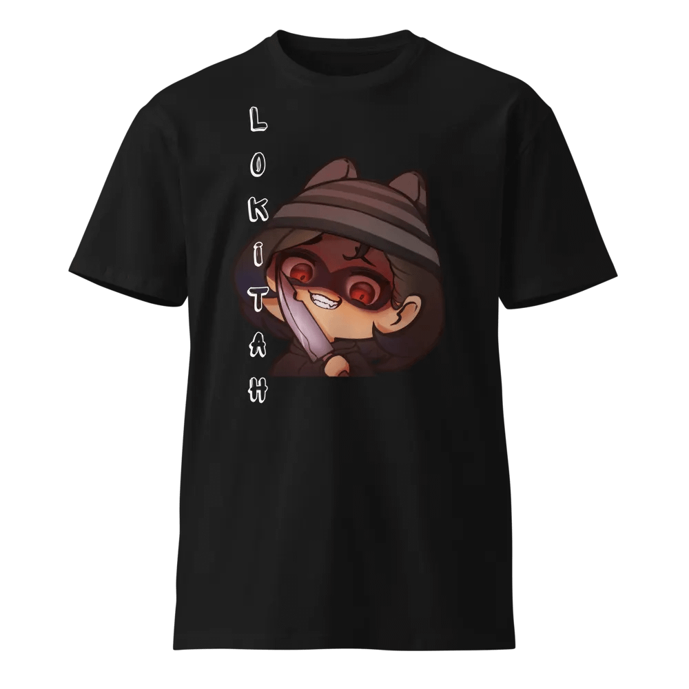 Mischievous trash panda Knife-Wielder T-Shirt product image (1)