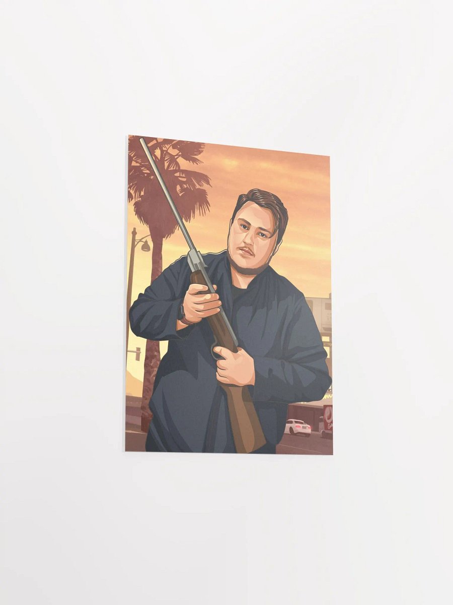 GTA Style Paper Poster - Grob product image (41)