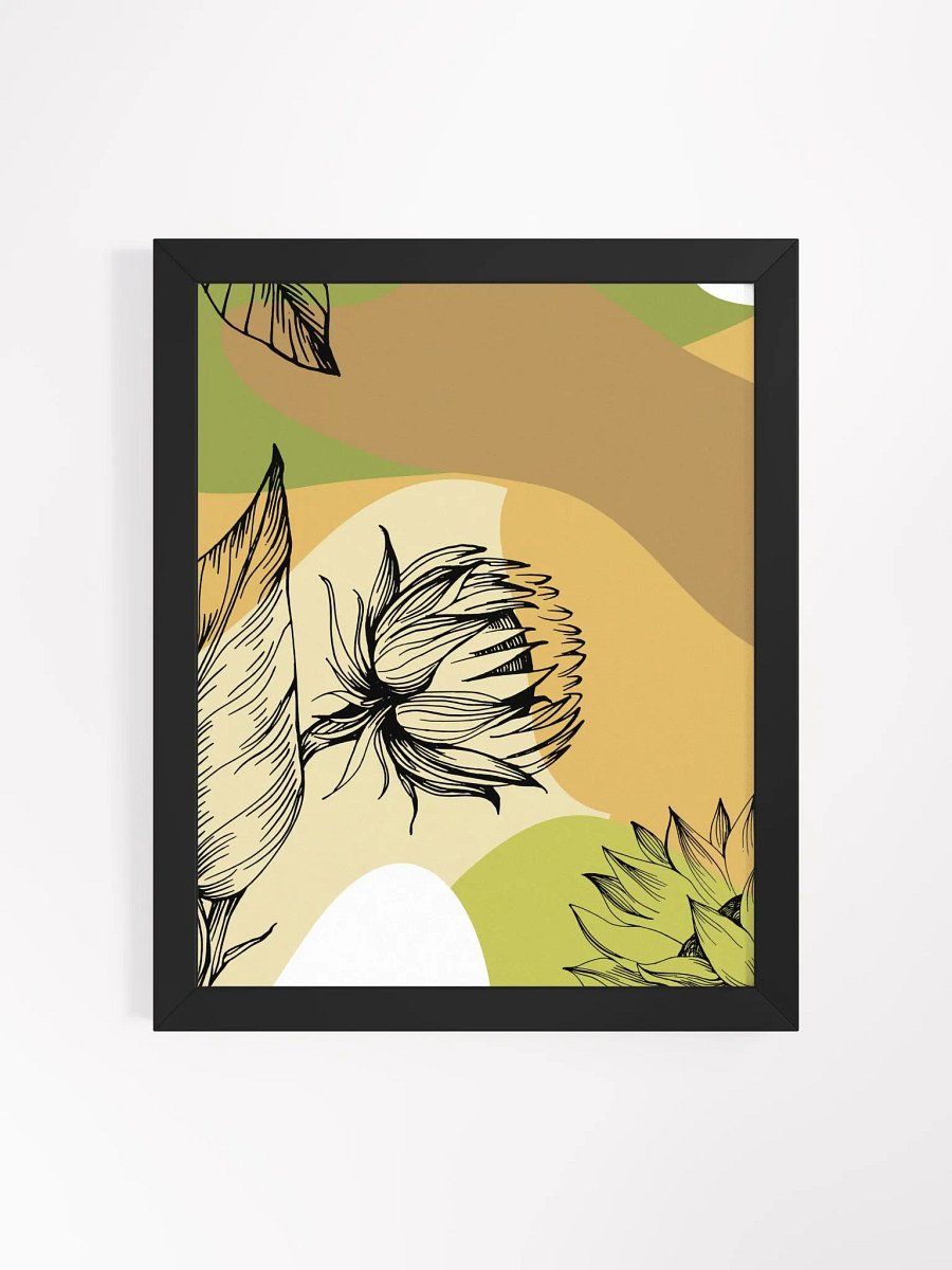 Organic Flora Framed Matte Poster product image (1)