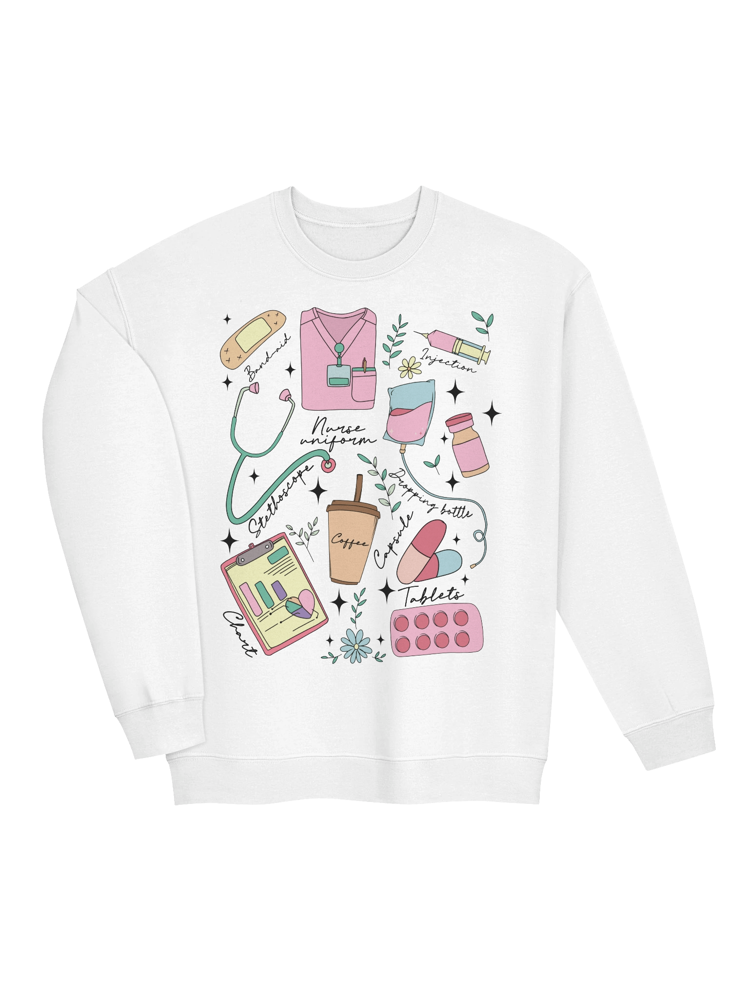 'Can't Talk, Doing Nurse Stuff' Sweatshirt product image (39)