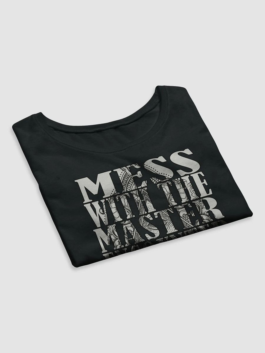 Mess With The Master, Encounter Disaster - Bella+Canvas Women's Crop Tee product image (4)