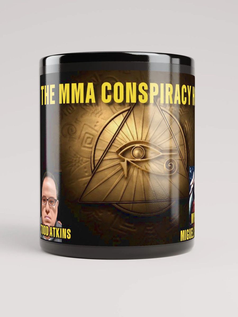 THE MMA CONSPIRACY HOUR MUG (BLACK) product image (5)