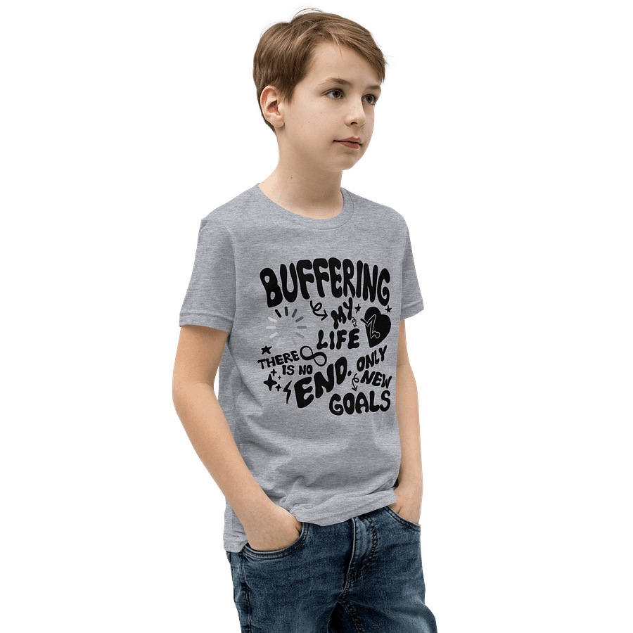 Buffering Dark Limited Youth Graphic Tee product image (19)
