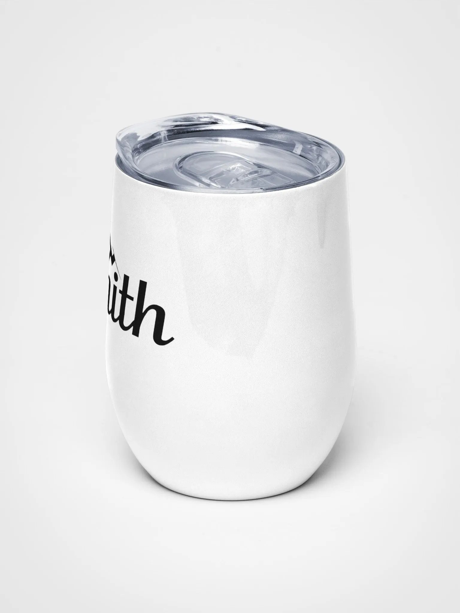 Zenith 12oz Insulated Stainless Steel Wine Tumbler - Double-Wall Vacuum Sealed, White product image (5)