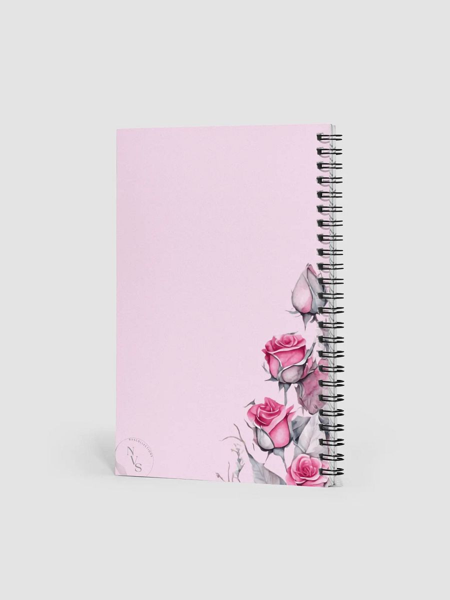 Enchanted Rose Spiral Notebook product image (4)