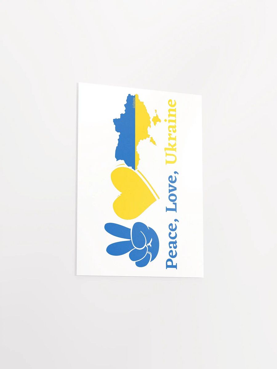 PEACE LOVE UKRAINE product image (3)
