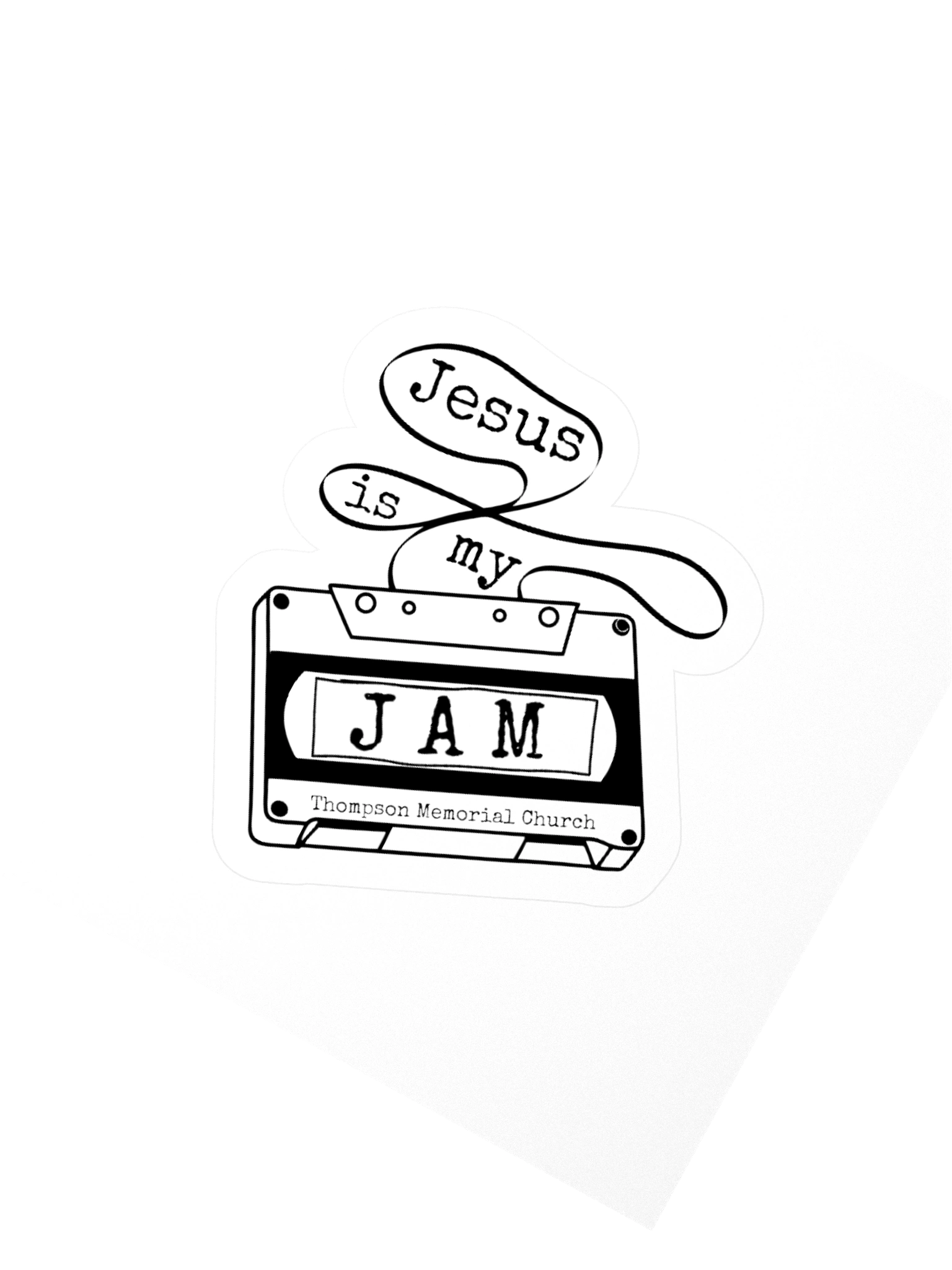 Jesus Is My Jam Sticker product image (4)