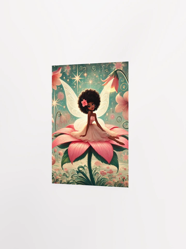 Fairy Princess on Enchanted Flower Premium Poster product image (12)