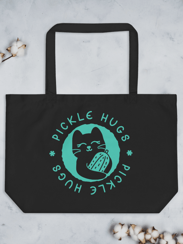 Pickle Hugs Branded Tote Bag product image (2)