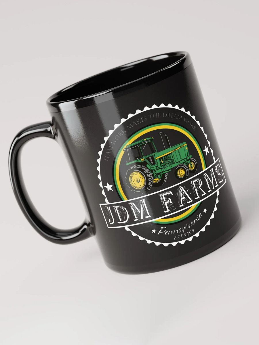 Retro Tractor Logo Black Mug product image (6)