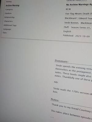 Some tags never fail me. 🥰 #ao3 #fanfic #fanfiction #fyp #archiveofourown 
