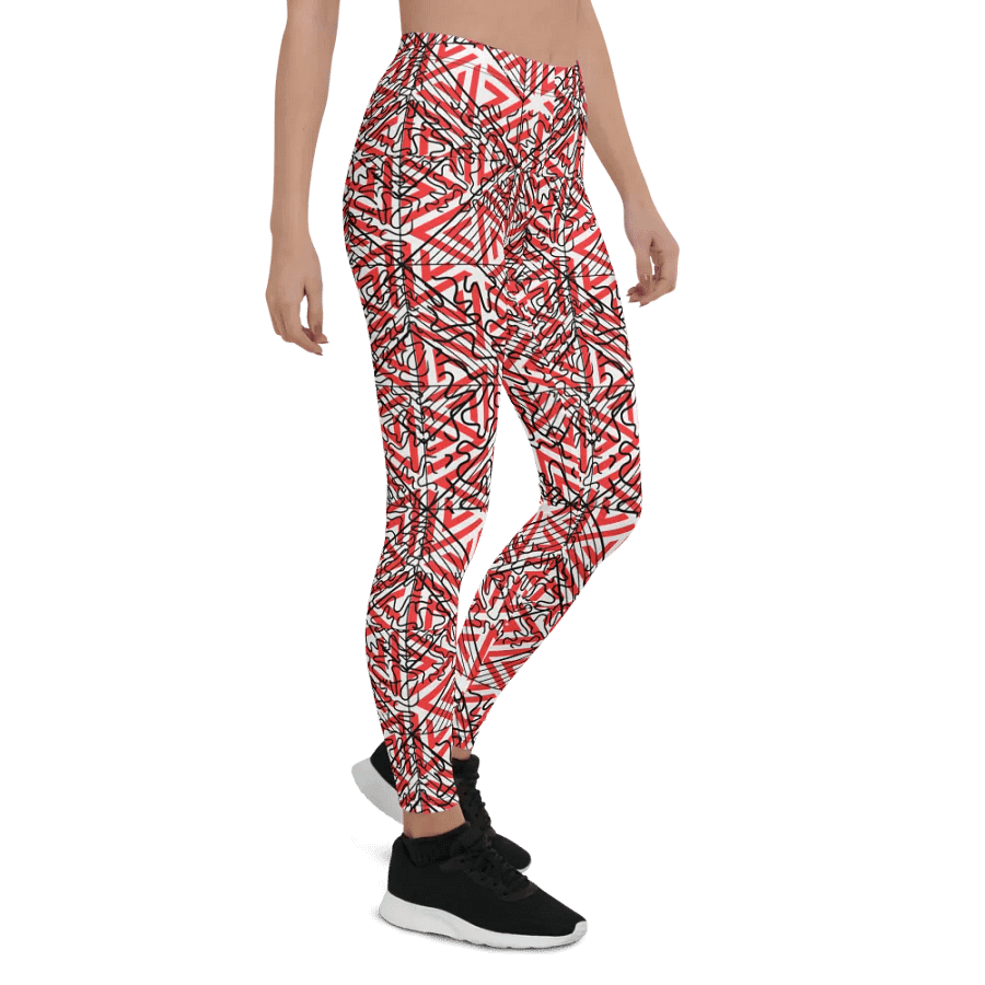 JoBeths' Designed Adult Leggings👖Black Web 🕸 product image (9)