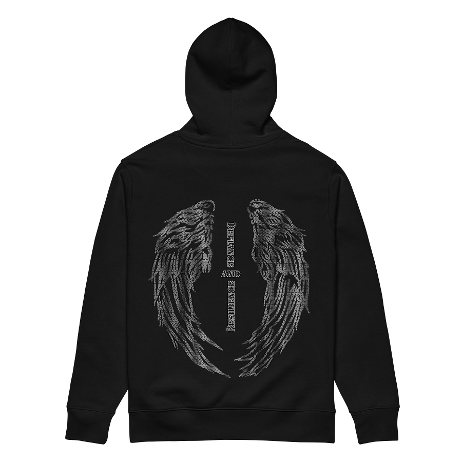 Letter Wings Premium Organic Hoodie product image (6)