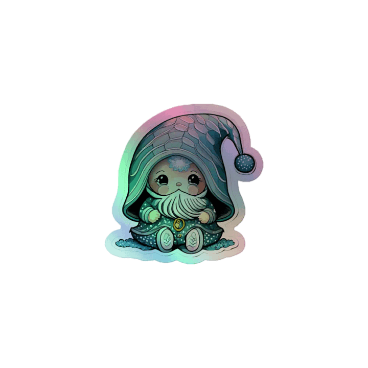 Dreamy Gnome Holographic Sticker Set product image (1)