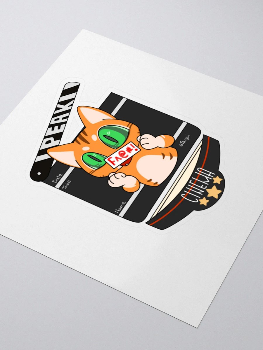 Peak F***ing Cinema Sticker product image (3)