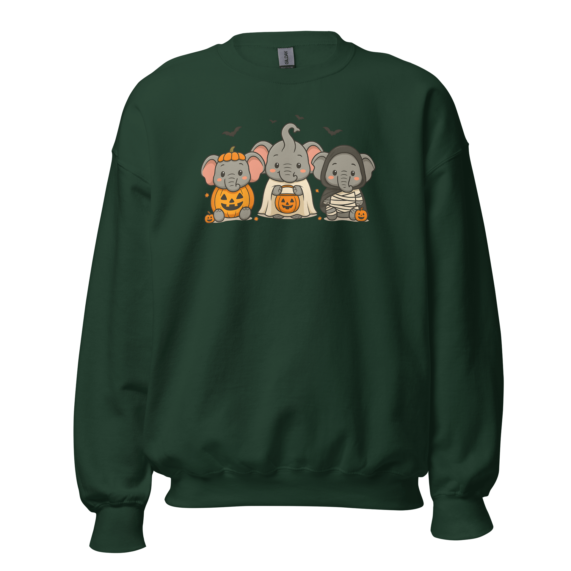 Halloween Elephants Crewneck Sweatshirt product image (2)