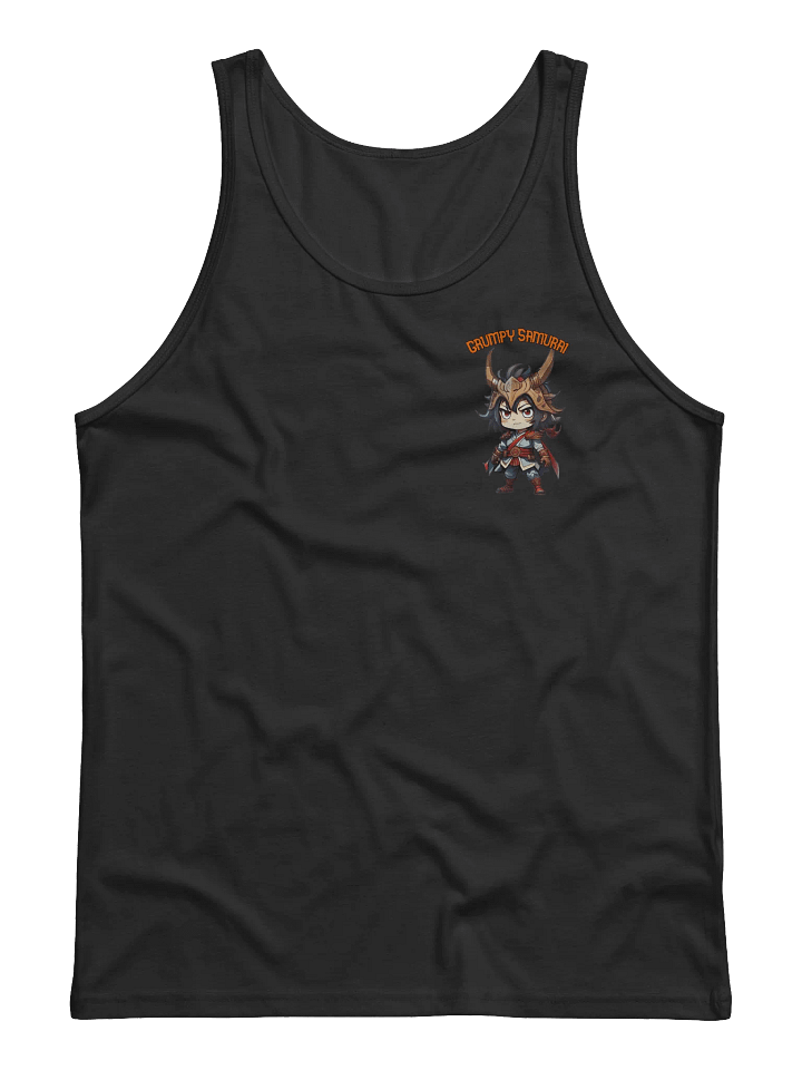 Grumpy Samurai Chibi Tank product image (1)