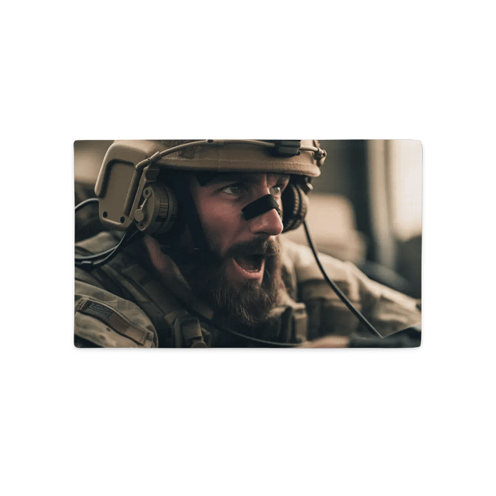 Tactical Communication Premium Pillow Case product image (2)