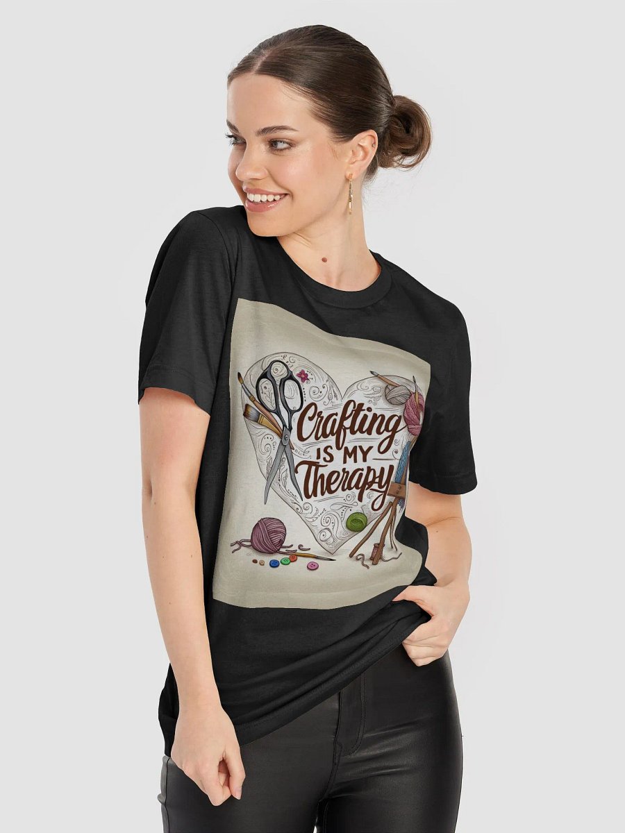 Crafting Therapy Heart T-Shirt product image (23)
