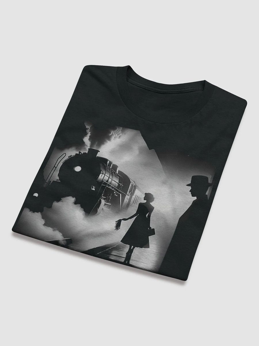 Noir Farewell at the Steam Train (Front Print Womens Tee) product image (5)