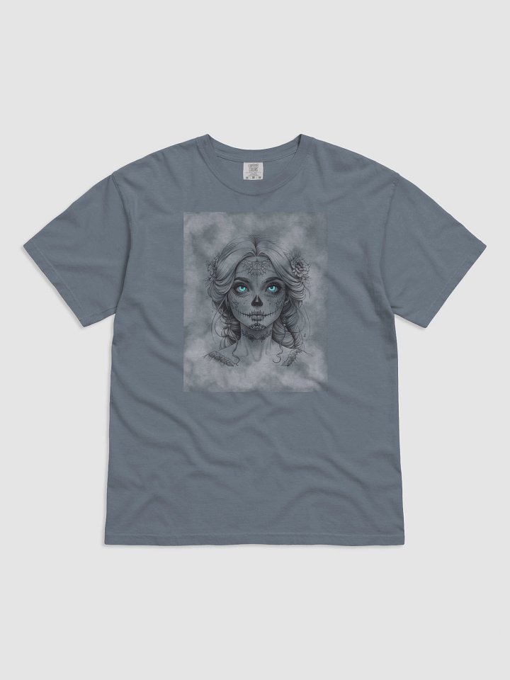 Gothic Sugar Skull Portrait Tee product image (49)