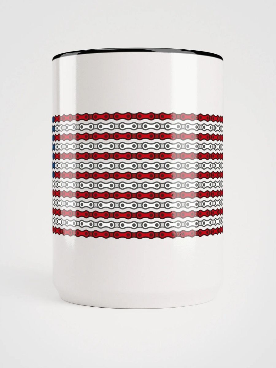 USA Betsy Ross Bike Chain Flag Coffee Mug product image (5)