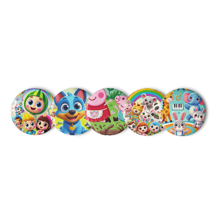 Whimsical Festival Friends Pin Set product image (3)