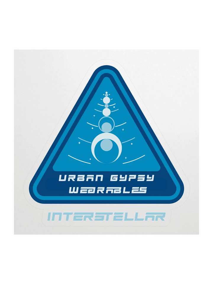 Interstellar Urban Gypsy Kiss Cut Sticker product image (1)