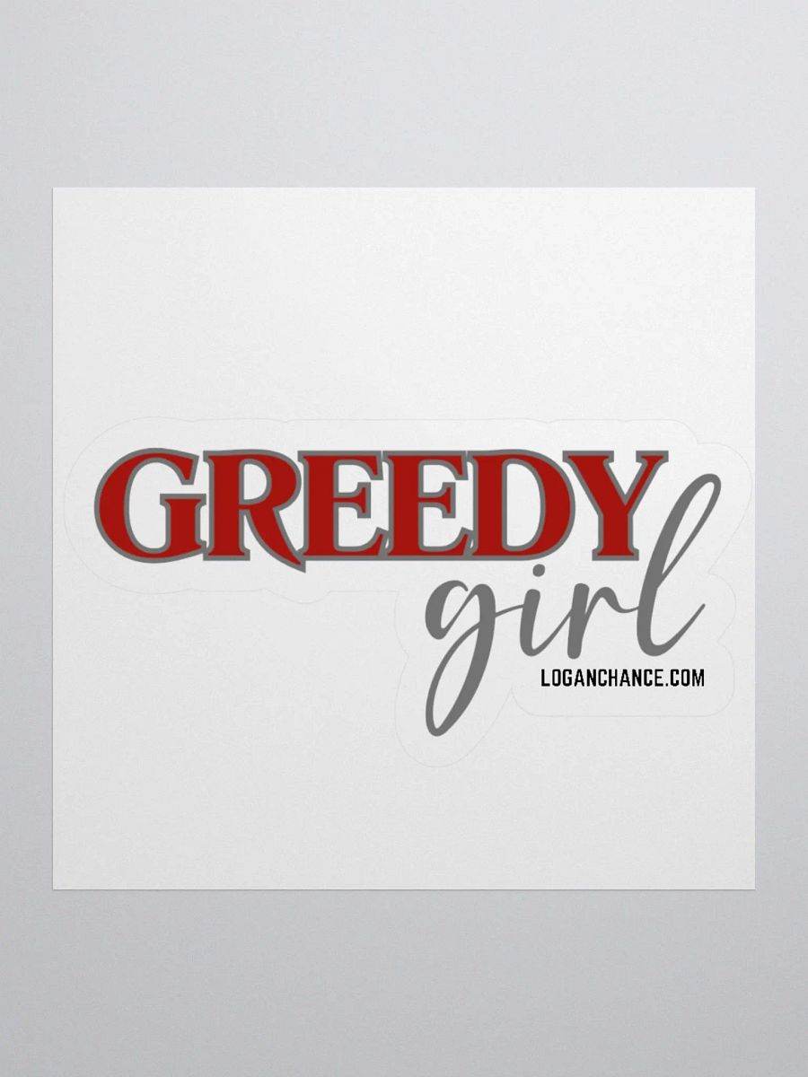 Greedy Girl Sticker product image (1)