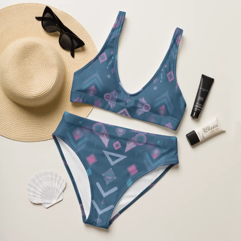 Neon Geometric Symmetry Bikini Set product image (9)