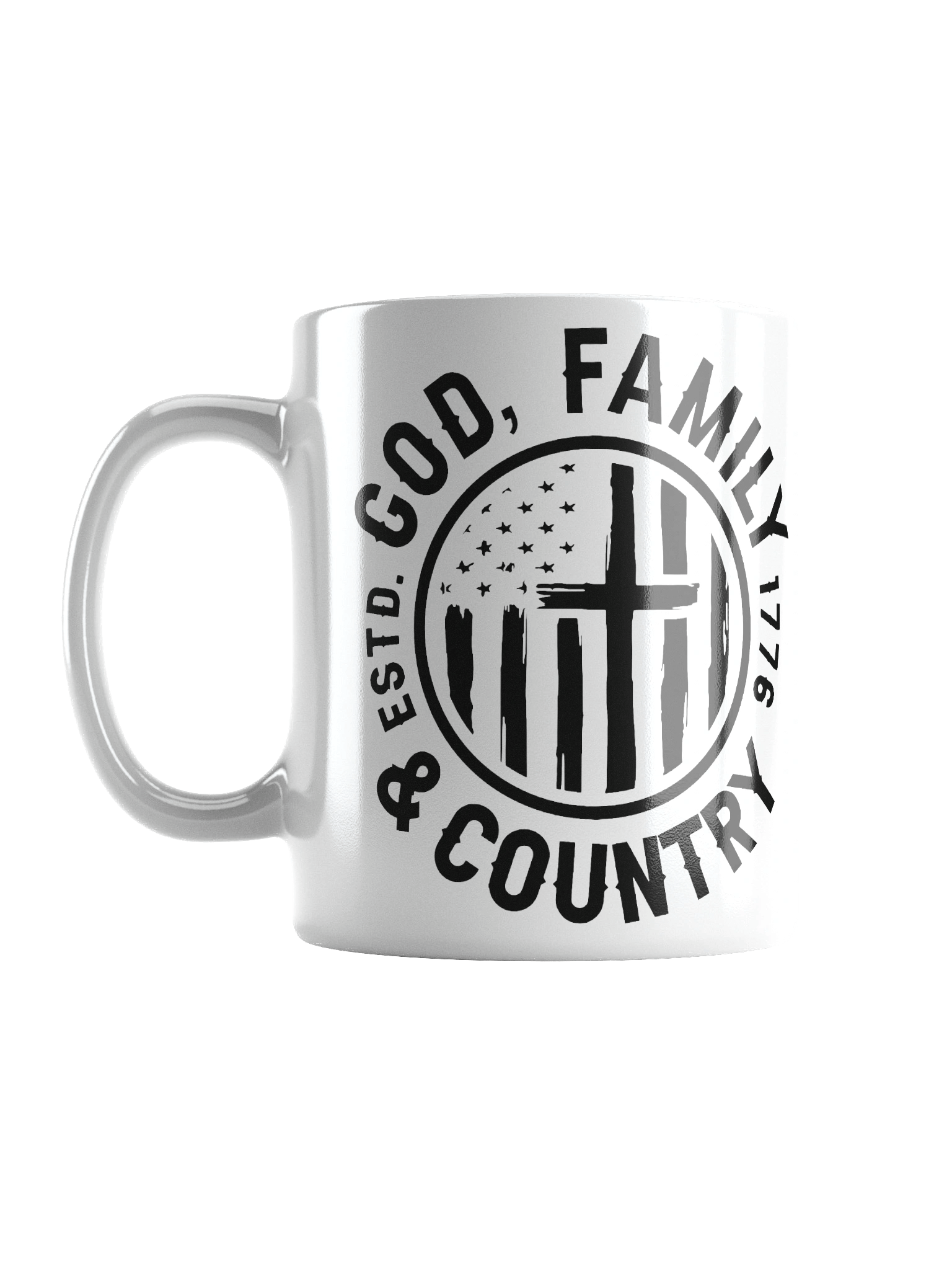 God, Family, Country Mug product image (3)