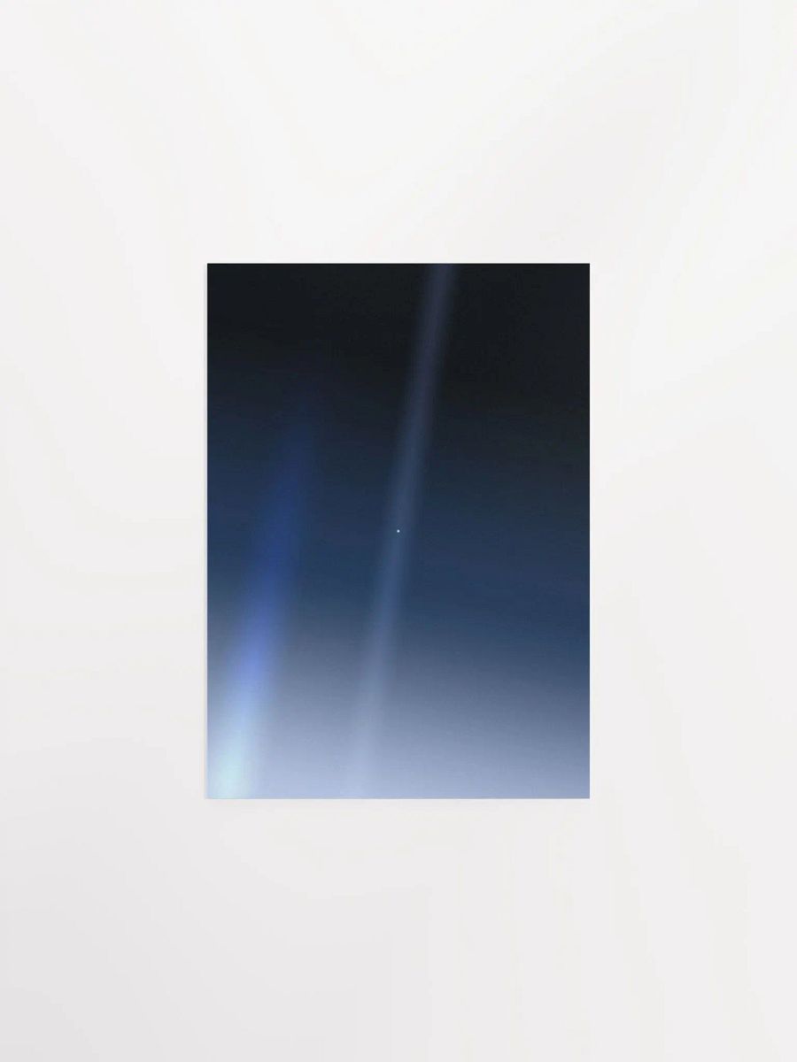 Pale Blue Dot poster, NASA Voyager 1 (2020 revision) — Space poster product image (8)
