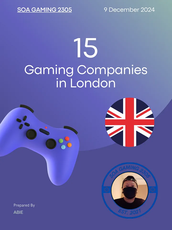 🚀 The Gateway to Your Gaming Career Starts Here—In London! product image (1)