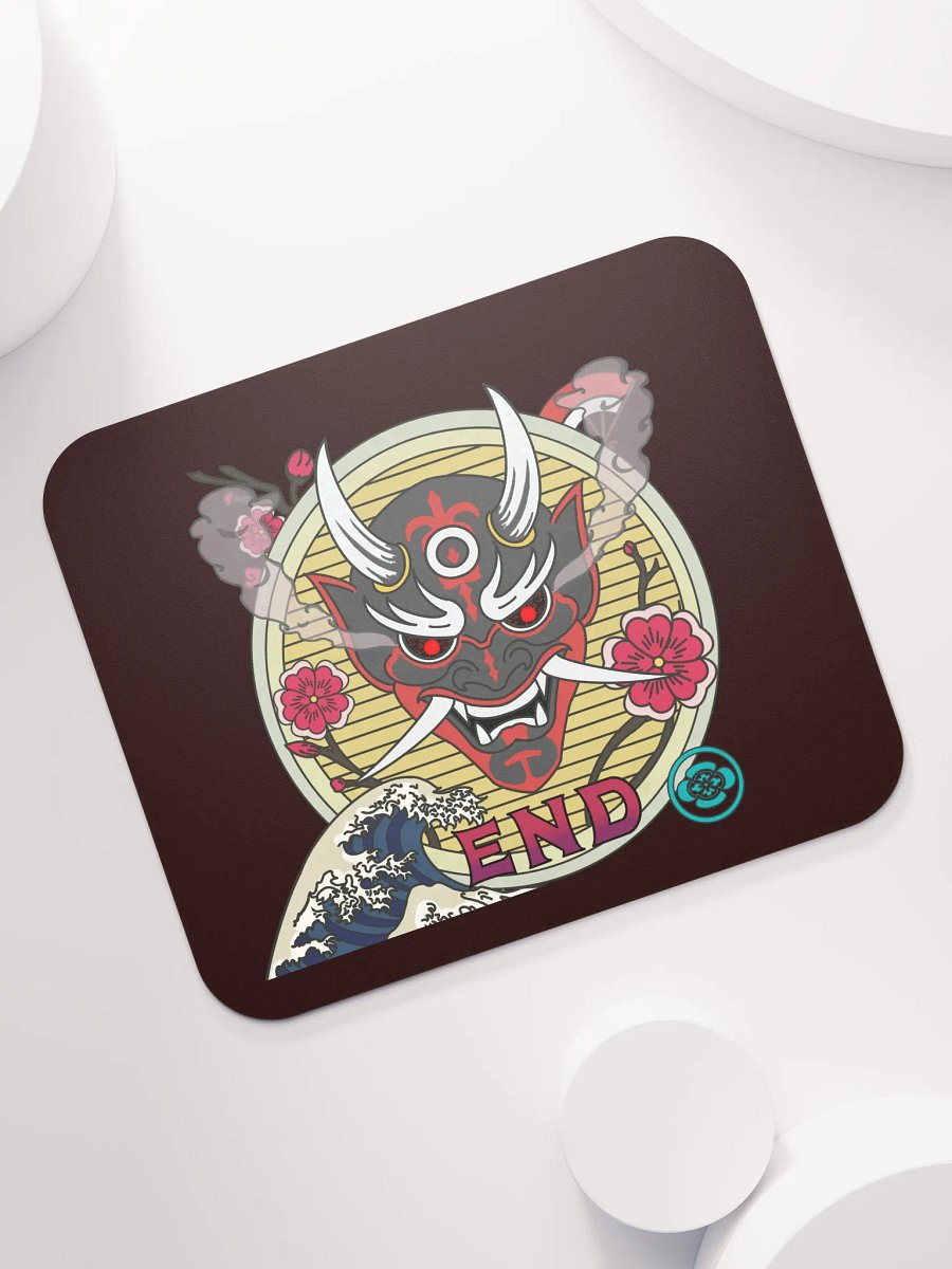 Demon Mask Zen Mouse Pad product image (7)