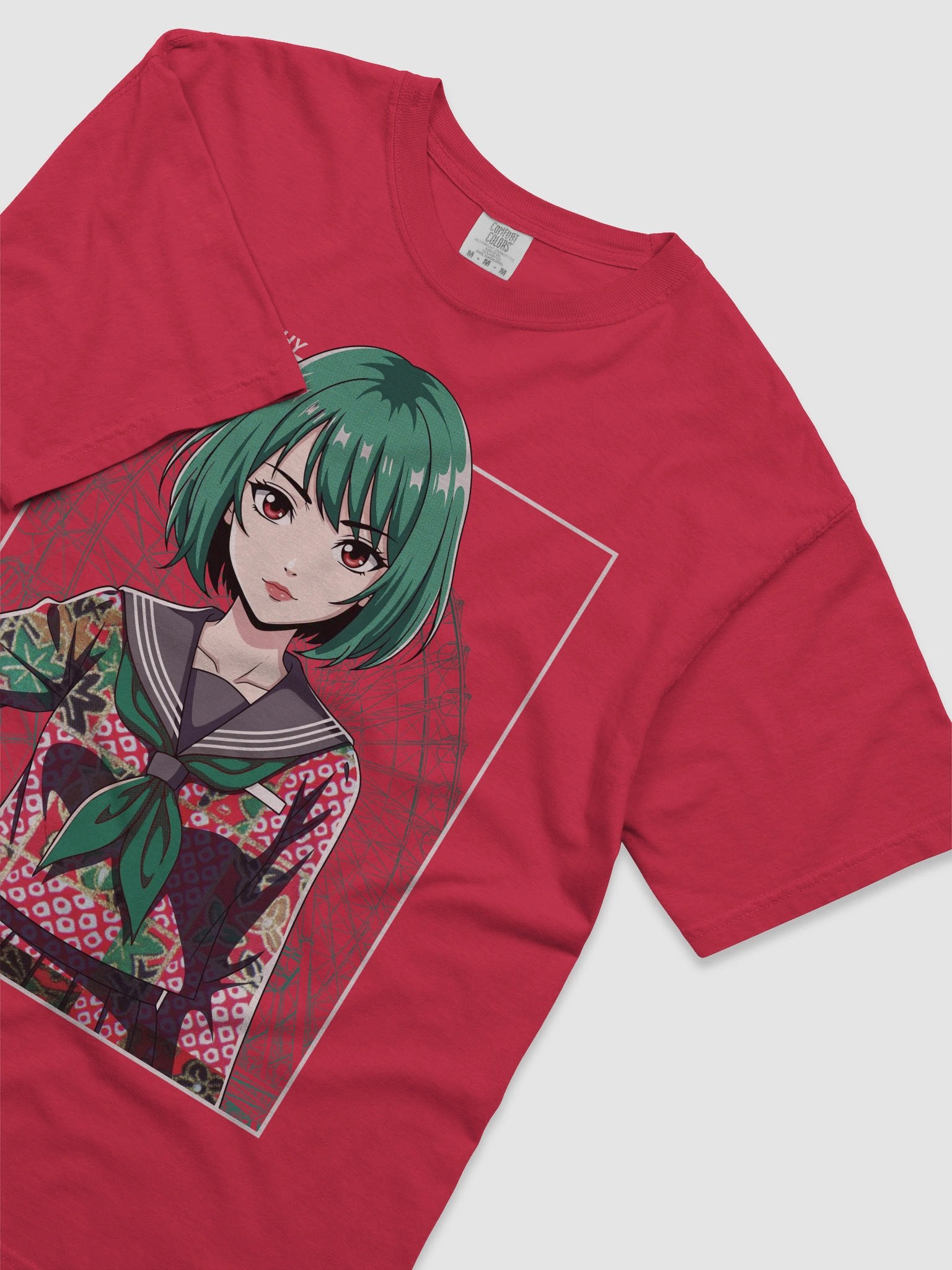 Patterned Seifuku Washi Tape Tee product image (5)