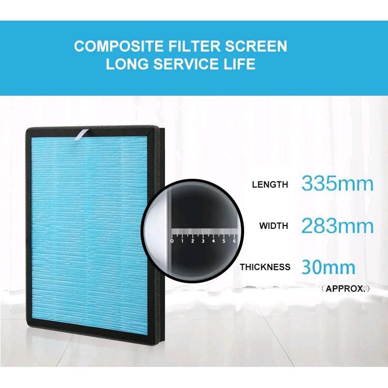 Máy lọc không khí - Máy lọc bụi khử trùng ion âm gia dụng - Loại bỏ khói thuốc và mùi thông minh PM2.5 Làm Sạch máy phủi bụi cầm tay product image (3)