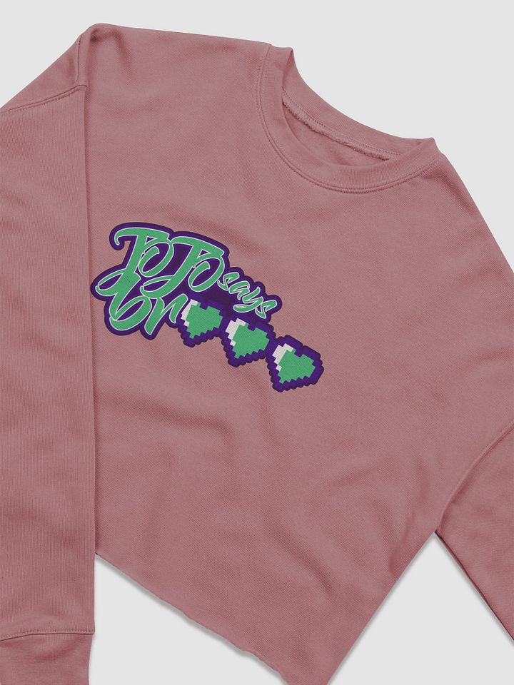 Pixel Crop Sweatshirt product image (1)