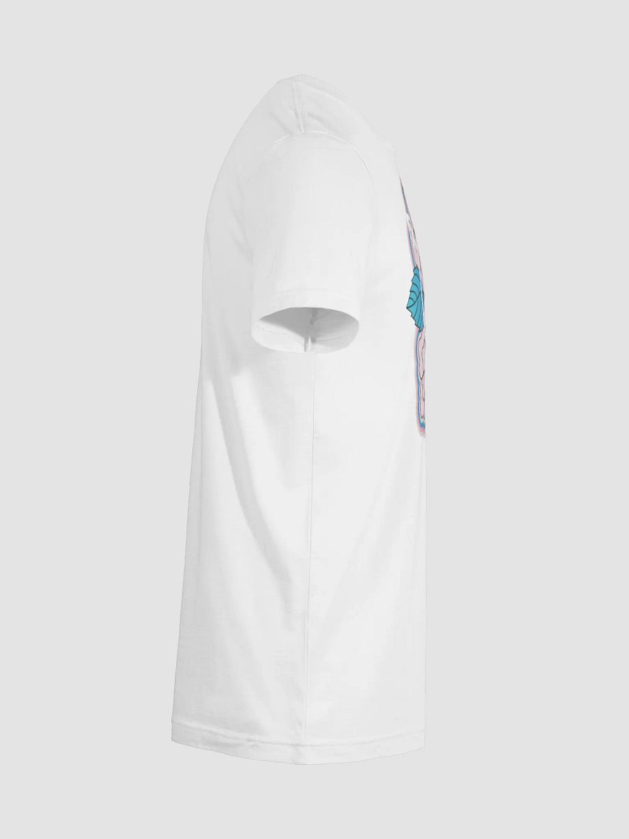 LGBTQIAP2S+ 2025, Trans Flower with Symbol, White Tee product image (12)